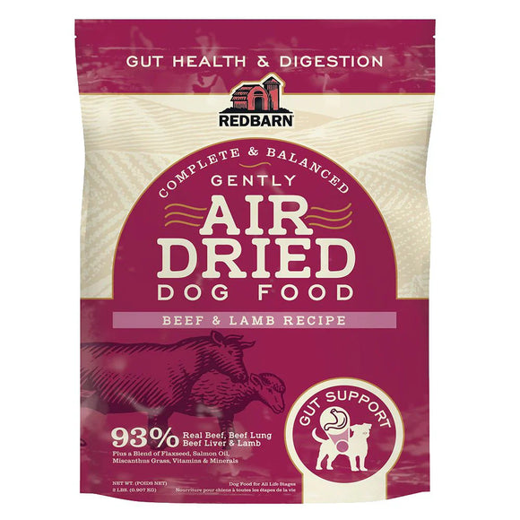 Redbarn Air Dried Gut Health and Digestion Beef & Lamb Recipe Wet Dog Food (2 LB)