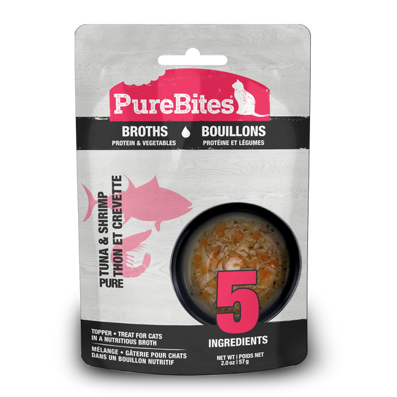PureBites Tuna & Shrimp Broth for Cats (2 Oz Single)
