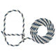 Weaver Cattle Rope Halter (Blue/Black/Gray)