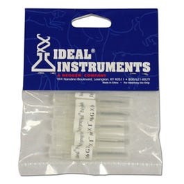 Livestock Injection Needles, Disposable, 1-In. Poly Hub, 16-Ga., 5-Pk.