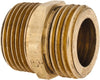 MSC Direct ANDERSON METALS  3/4 MGHT & 3/4 MPT Garden Hose Male x MIP with FIP Tap (3/4-Inch by 1/2-Inch)