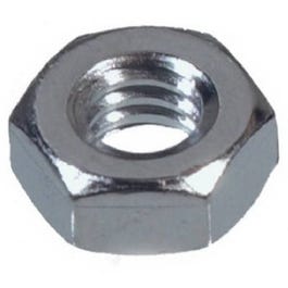 Hex Nuts, Zinc-Plated Steel, 1/4-20, 100-Pk.