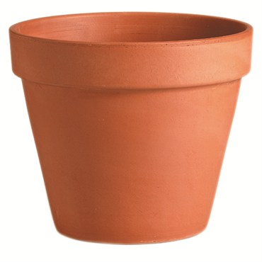 Deroma® Standard Clay Terra Cotta Pot (6 Pot)