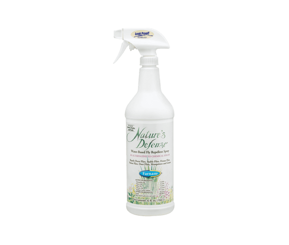 Farnam Nature's Defense Water-Based Fly Repellent Spray (32 oz)