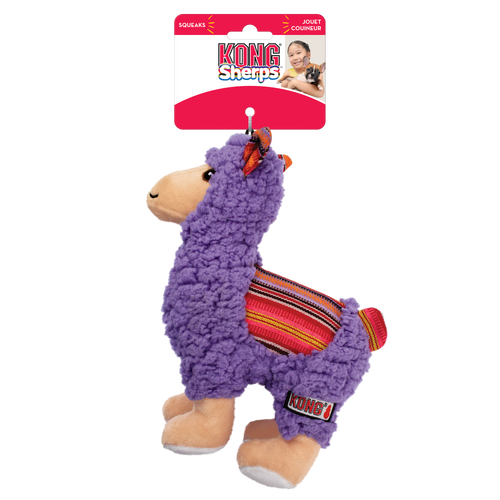 KONG Sherps Llama Dog Toy