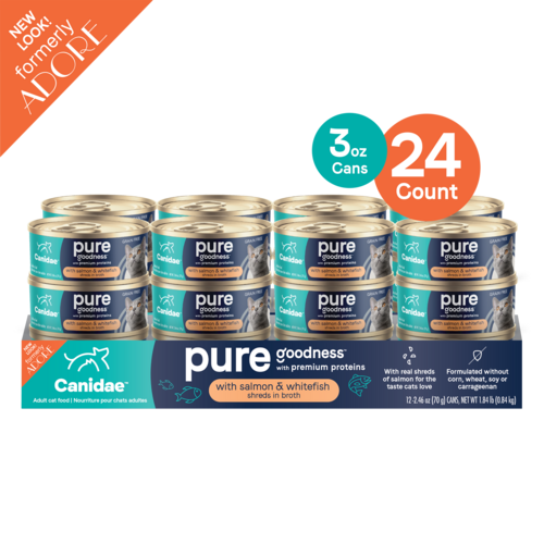 CANIDAE® PURE With Salmon and Whitefish in Broth Wet Cat Food