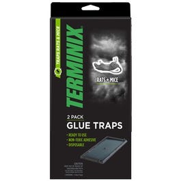 Rat/Mouse Glue Trap, 5 x 10-In., 2-Pk.