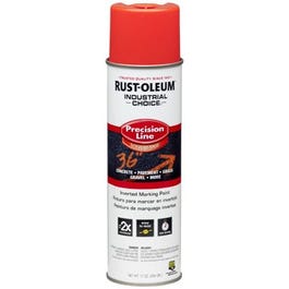 Industrial Choice Precision Line Marking Spray Paint (Fluorescent Red Orange)