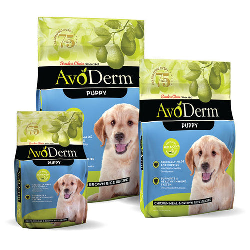 AvoDerm Puppy Chicken Meal & Brown Rice Formula Dog Food