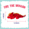 SNUGAROOZ Fire the Dragon Dog Toy