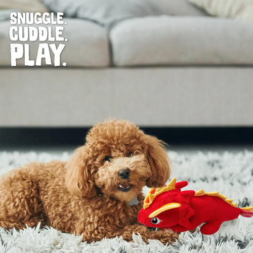 SNUGAROOZ Fire the Dragon Dog Toy