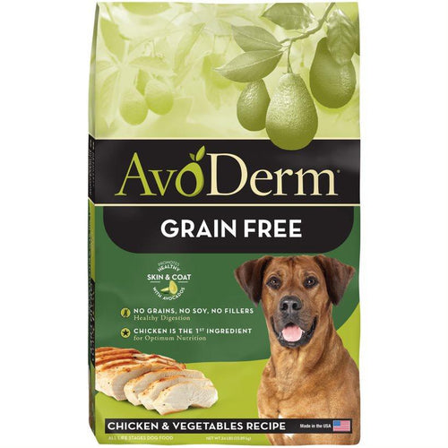 Avoderm Grain Free Chicken & Vegetable Recipe Dry Dog Food