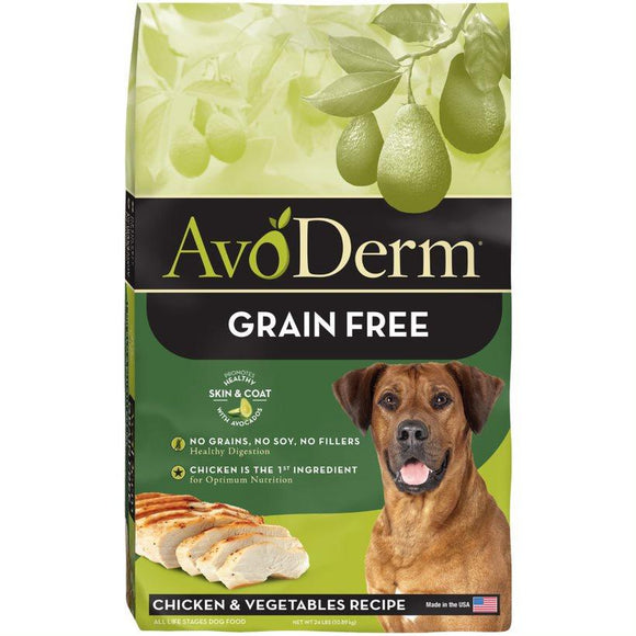 Avoderm Grain Free Chicken & Vegetable Recipe Dry Dog Food