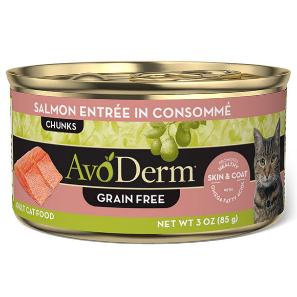 AvoDerm Salmon Entree in Consomme Cat Food
