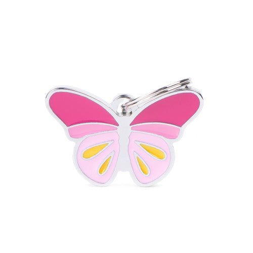 MyFamily Charms Butterfly ID Tag