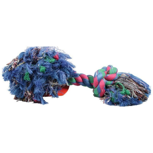 Mammoth Flossy Chews Color Rope Bone Dog Toy