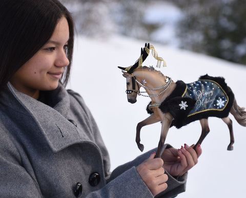 Breyer Highlander | 2023 Holiday Horse | Retired