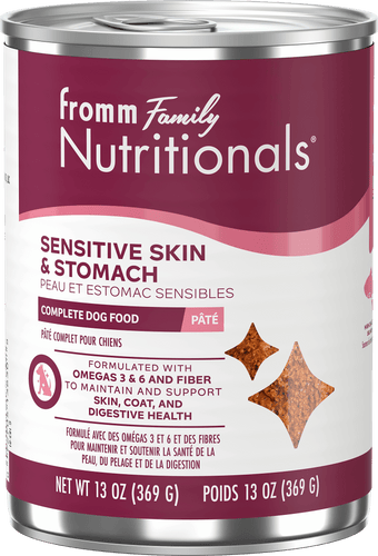 Fromm Nutritionals Sensitive Skin and Stomach Complete Dog Food Pâté