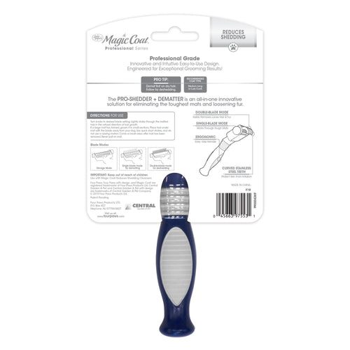 Four Paws Magic Coat® Professional Series Pro-Shedder + Dematter