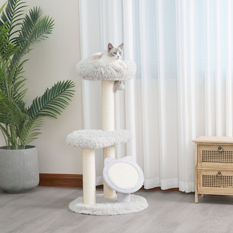 PetPals® Rockview 2-Level Cat Tree