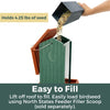 North States Village Collection Green Hopper Birdfeeder