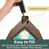 North States Village Collection Early Bird Cafe Birdfeeder