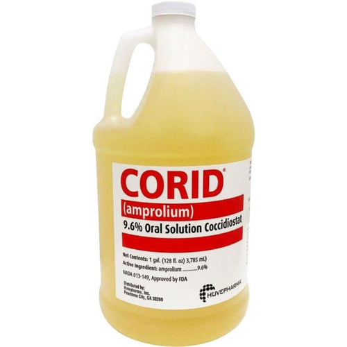 CORID 9.6% ORAL SOLUTION COCCIDIOSTAT FOR CALVES (16 Oz)