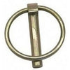 Lynch Pin, Category 1, Yellow Zinc-Plated, 1/4 x 1-1/4-In.