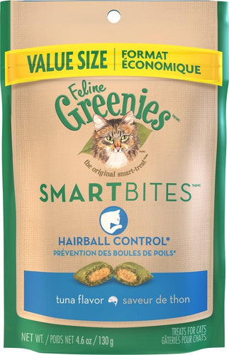 Greenies Smartbites Hairball Control Tuna Cat Treats