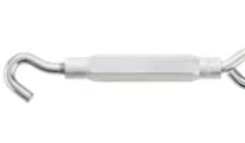 National Hooks/Eye Turnbuckle (N221-945 - 3/16 x 5-1/2, Stainless Steel)