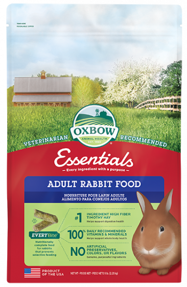 Oxbow Essentials - Adult Rabbit Food (25lbs)