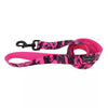 Coastal Pet Water & Woods Blaze Patterned Dog Leash (Medium/Large - 1 X 6', Neon Pink Tree)