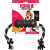 KONG EXTREME DENTAL WITH ROPE (MD, BLACK)