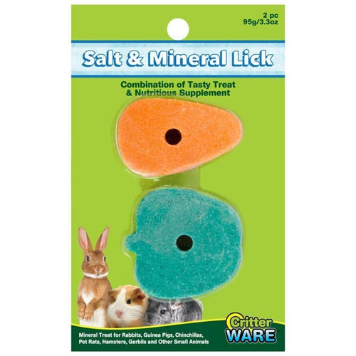 SALT & TRACE MINERAL LICK (2 PIECE, ASSORTED)